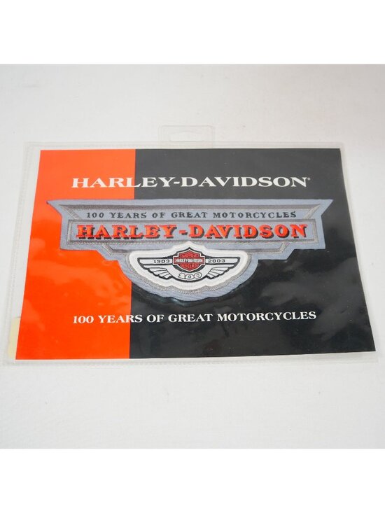 Harley-Davidson Other - Harley-Davidson 100th Anniversary Embroidered Patch 1903-2003 Medium Motorcycle